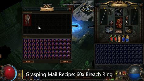 selling 60 breach rings poe